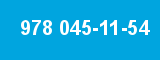 978 045-11-54